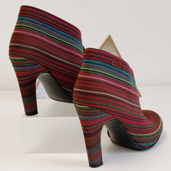 UN UNITED NUDE™ FOLD HI Women's Booties in Berry Mix Size US 6.5/ EUR 37/ UK 4 - Picture 8 of 11